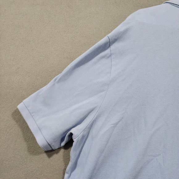 Polo Ralph Lauren Polo Shirt Mens 2XL Blue Solid Classic Fit 100% Cotton - Picture 15 of 15